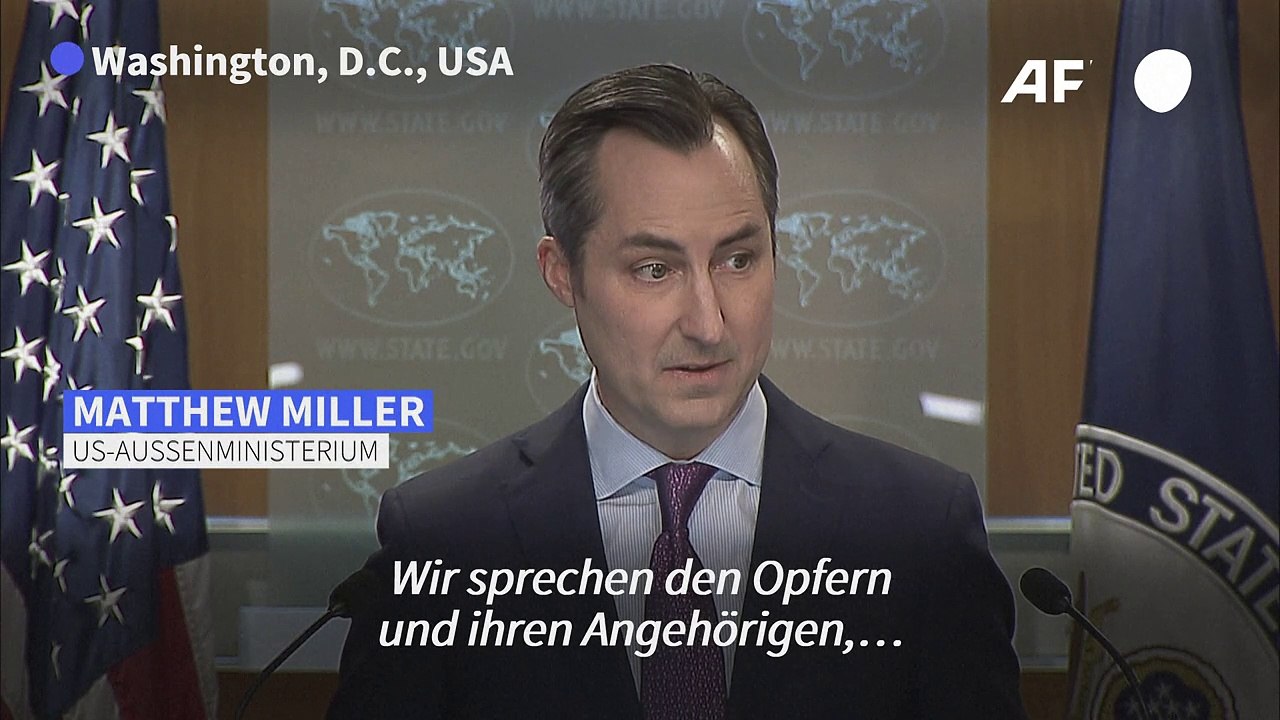 USA 'in keiner Weise' an blutigem Anschlag im Iran beteiligt