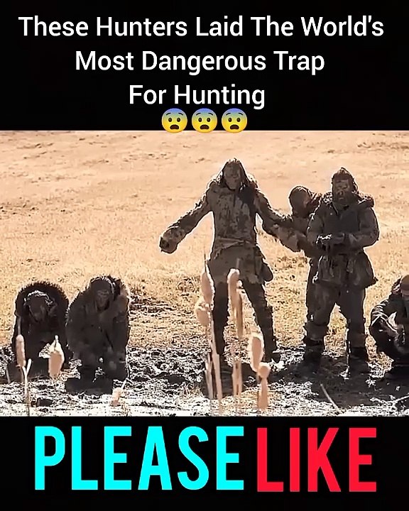 These Hunters Laid The World's Most Dangerous Trap For Hunting shorts