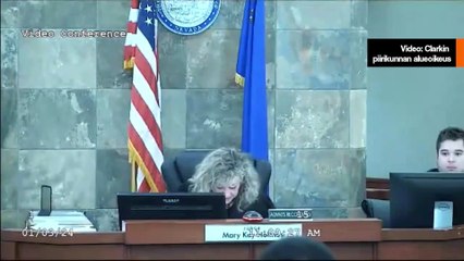 Video: Tuomari julmasti hyökätty rikollisen toimesta kuulemisessa Las Vegasissa