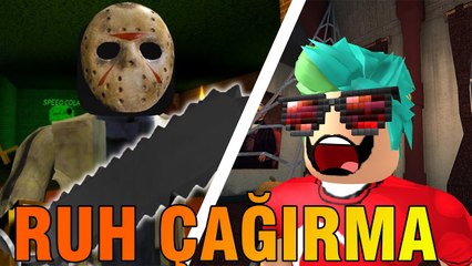  RUH ÇAĞIRMAK  | BUSE DUYGU KORKUDAN ÖLDÜ | ROBLOX Mansion [ Camping  6 ]