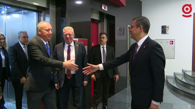 CHP Genel Başkanı Özgür Özel, Memleket Partisi Genel Başkanı Muharrem İnce ile bir araya geldi