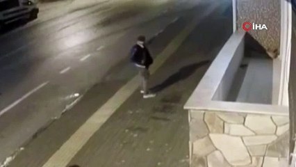 Bursa’da mazgal hırsızlığı kamerada