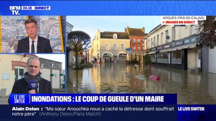 "On aurait pu perdre 50 centimètres de plus en niveau d'eau": le maire d'Andres (Pas-de-Calais) pointe du doigt la gestion des wateringues