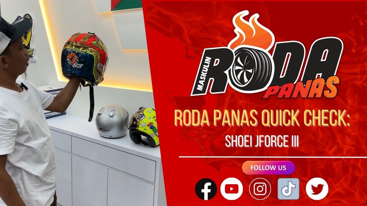 Roda Panas Quick Check: Shoei JForce III