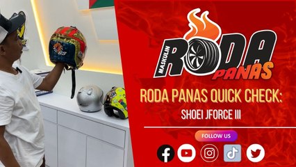 Roda Panas Quick Check: Shoei JForce III