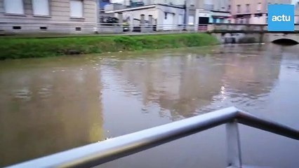 Crue de l'Orne : encore 1 mètre de plus à Argentan en 24 heures !