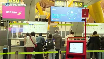 Trabajadores de Iberia, en huelga en víspera de Reyes y la operación retorno