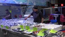 Rize'de tezgahlarda balık çeşitliliği arttı, hamsi azaldı