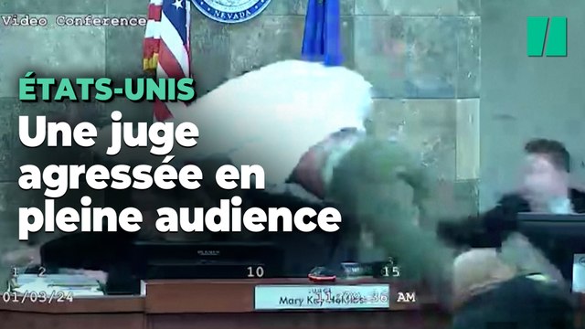 À Las Vegas, une juge agressée en plein tribunal par un prévenu qu’elle s’apprêtait à condamner