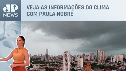 São Paulo terá pancadas de chuvas isoladas e rápidas nesta quinta (04)  | Previsão do Tempo