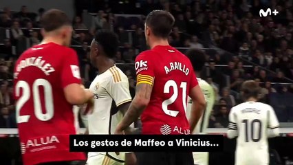 Vean las provocaciones de Maffeo a Vinicius