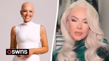 Bald alopecia influencer says 