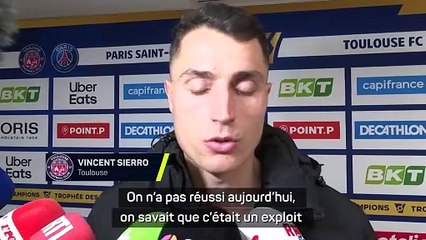 Sierro : "On n'a pas réussi l'exploit"