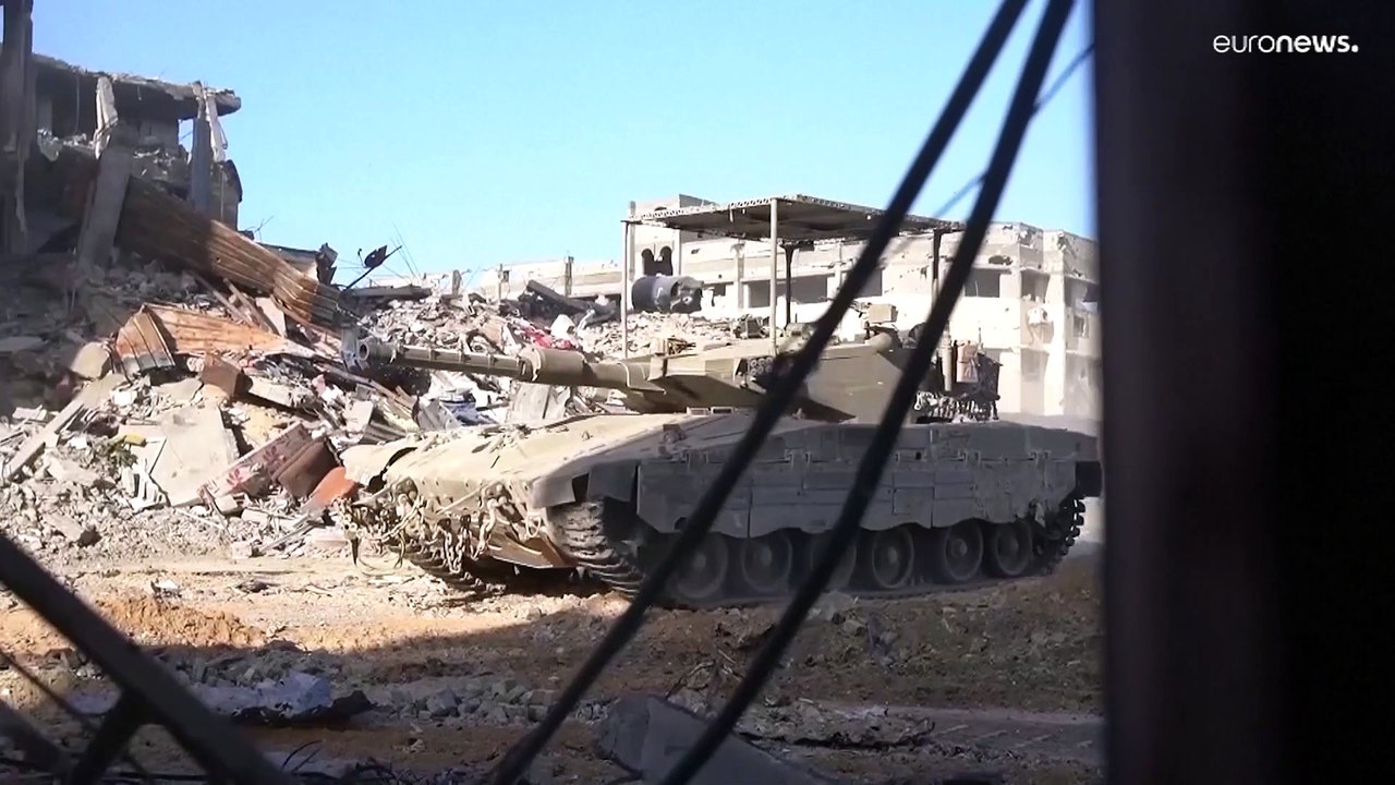 شاهد: الجيش الإسرائيلي ينشر مقاطع لعملياته في قطاع غزة