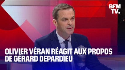Affaire Depardieu: Olivier Véran affirme que les propos tenus par l'acteur "