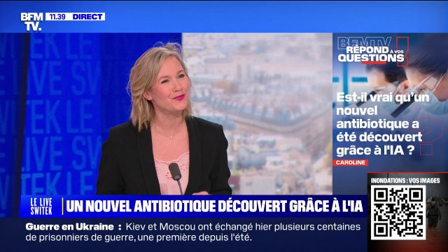 Est-il vrai qu'un nouvel antibiotique a été découvert grâce à l'intelligence artificielle ? BFMTV répond à vos questions