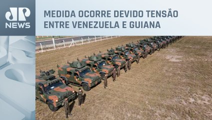Exército envia 16 blindados para Roraima
