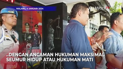 Begini Penampakan James Tersangka Kasus Suami Mutilasi Istri di Malang