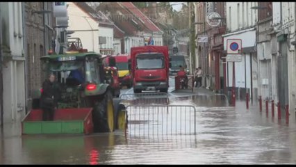 Inondazioni in Francia, Pas-de-Calais sotto l'acqua
