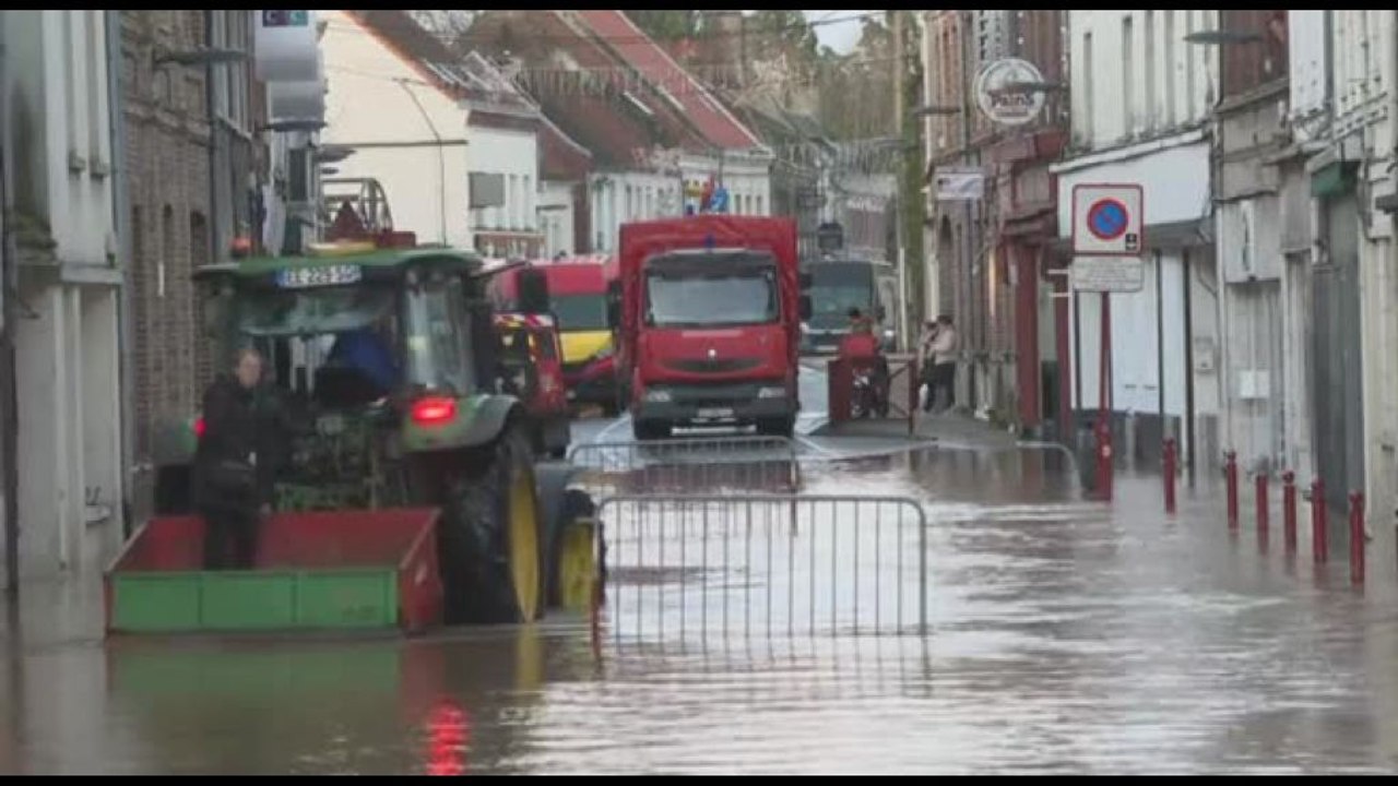 Inondazioni in Francia, Pas-de-Calais sotto l'acqua