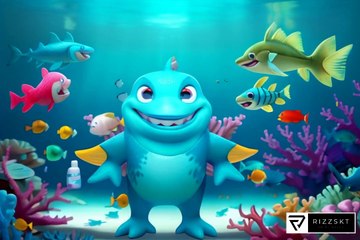 Sharky Tooth Burshing Adventure - Latest animated 2024 - Animated movies 2024