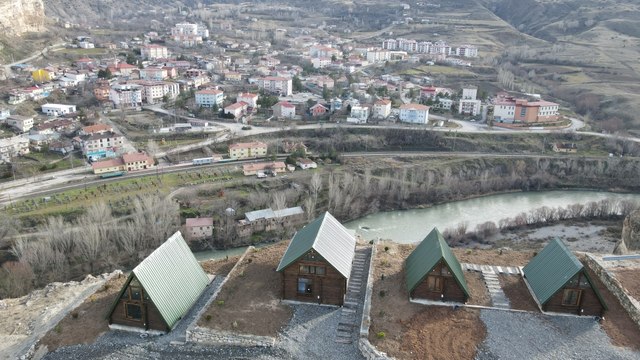 Bungalov turizmi yaygınlaşıyor: Kemah'ta da turistleri ağırlayacak
