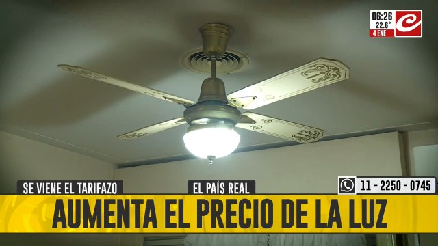 Tarifazo en la energía eléctrica: ¿a partir de cuándo aumenta la luz?