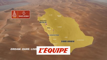 Le parcours de la première étape - Rallye raid - Dakar