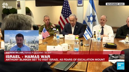 Blinken set for Israel visit as regional war fears mount