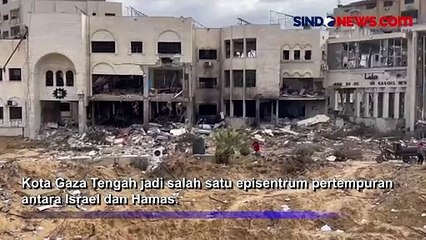 Kota Gaza Tengah jadi Episentrum Pertempuran antara Israel dan Hamas
