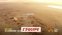 Le parcours de la troisième étape - Rallye raid - Dakar