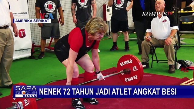Kisah Nenek 72 Tahun Jadi Atlet Angkat Besi, Bisa Dead Lift 100 Kg