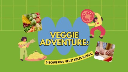 Veggies Names | Learn Veggies Names in English | Veggies Names for Kids and Toddlers