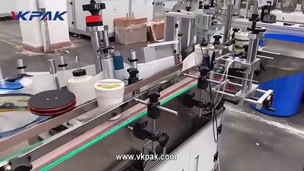 Machine d'application d'étiquettes à gobelet conique, machine d'étiquetage du dessus et du corps entier