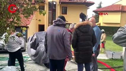 Sarıyer'de villa yangını... İnceleme başlatıldı!