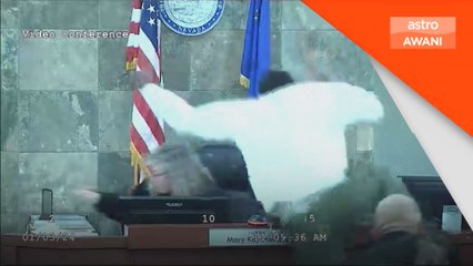 Las Vegas judge attacked by felon during sentencing