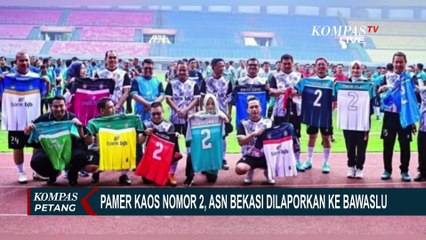 Respons Ketua Bawaslu Bekasi soal ASN yang Pamer Kaos Bernomor Punggung 02