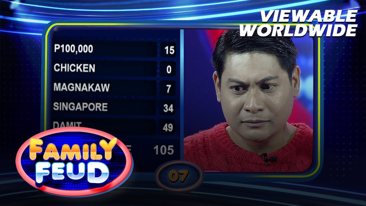 Family Feud: MAGIGING SAPAT KAYA ANG SAGOT NINA MACOY DUBS AT KUYA CHI CHI? (January 4, 2024)