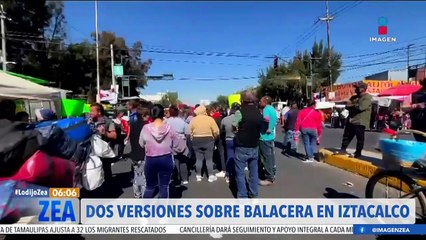 Las dos versiones sobre la balacera en la Col. Agrícola Oriental