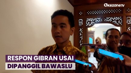 Respon Gibran Usai Dipanggil Bawaslu Terkait Bagi-Bagi Susu di CFD