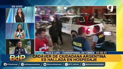 Tumbes: encuentran cuerpo de extranjera dentro del cuarto de hotel