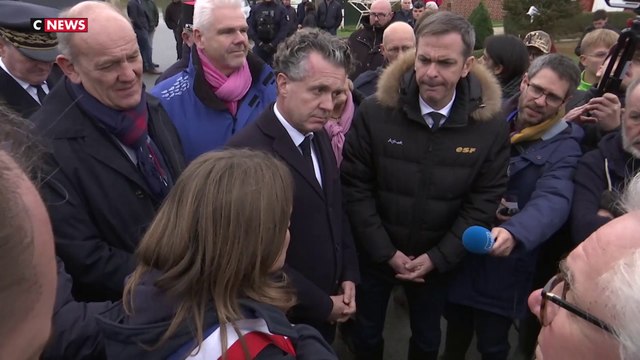 Pas-de-Calais : un échange tendu entre Christophe Béchu et un habitant