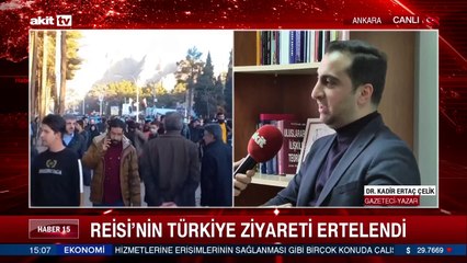 Reisi'nin Türkiye ziyareti ertelendi