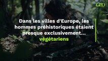 Dans les villes d'Europe, les hommes préhistoriques étaient presque exclusivement… végétariens