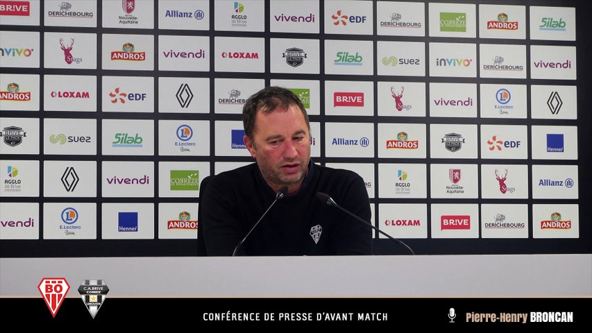 Video : Video - La confrence de presse avant Biarritz - CA Brive