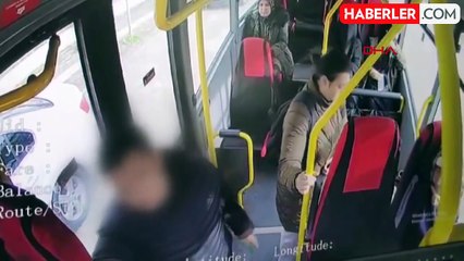 Zihinsel engelli genç, refakatçisi olmadığı için şoförü bıçakladı