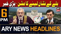 ARY News 6 PM Prime Time Headlines 4th Jan 2024 | PTI knocks at SC doors to reclaim ‘bat’ symbol