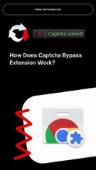 How does captcha bypass extention work