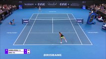 Brisbane - Sabalenka continue sur sa lancée