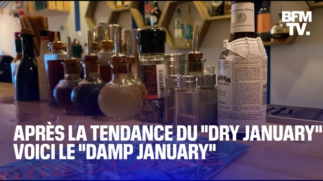 Après le Dry January voici la nouvelle tendance pour ce mois sans alcool: le Damp January